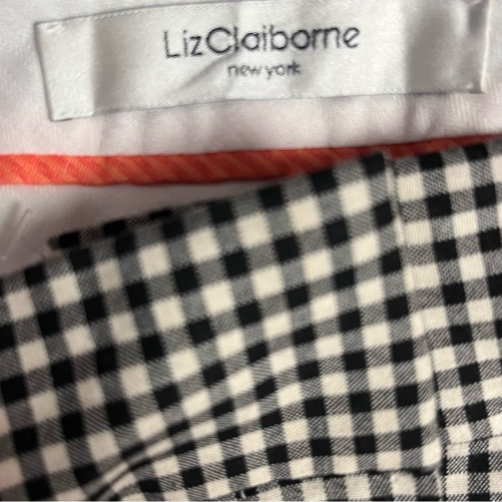 Liz Claiborne Checker Bootcut Pants - Picture 8 of 10